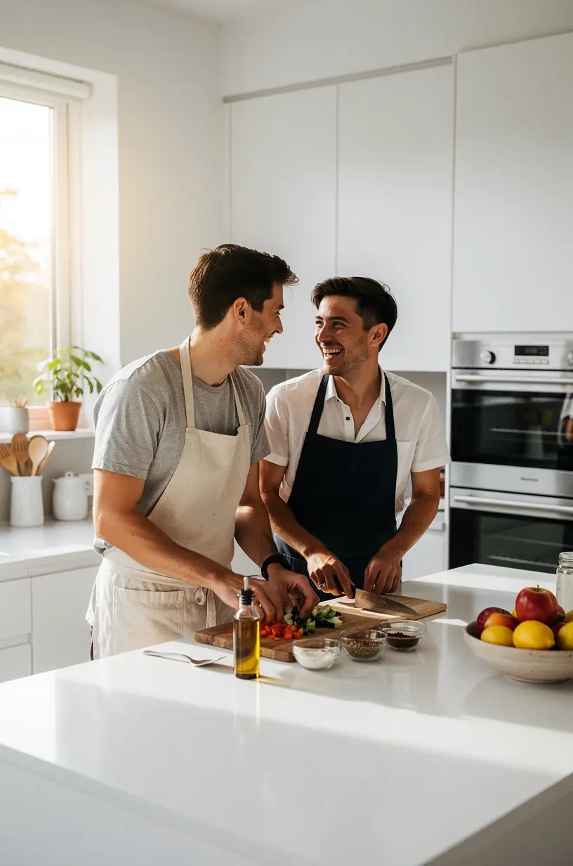 Illustration depicting digital clutter and minimalism concepts.